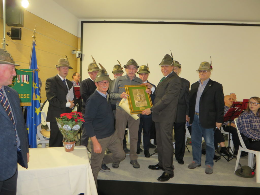 Consegna premio Pa' Togn 2019